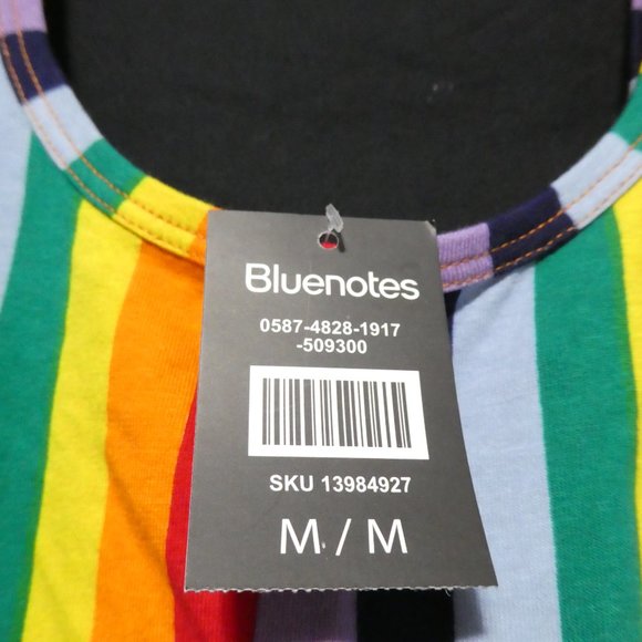 BLUENOTES medium striped bodysuit BNWT - Picture 4 of 16